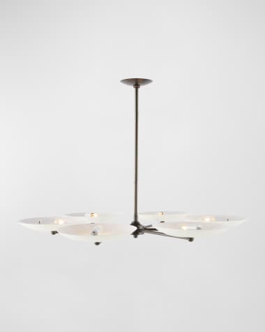 Arteriors Griffith 40" 6-Light Chandelier