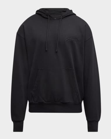 Givenchy Men's Embossed Logo Hoodie