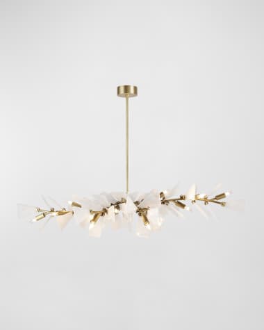 Arteriors Delmar 58" 12-Light Chandelier