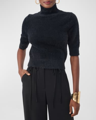 Trina Turk Mali Fuzzy Turtleneck Sweater