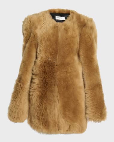 Saint Laurent Faux Fur Jacket