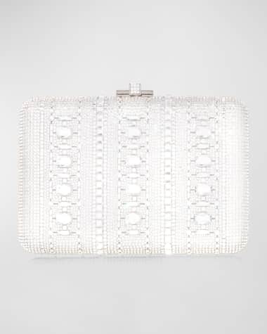 Judith Leiber Couture Radiant Jewel Crystal Slim Clutch Bag