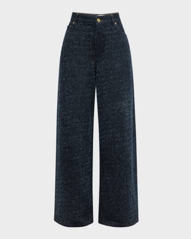 Ganni Denim Wide Jeans