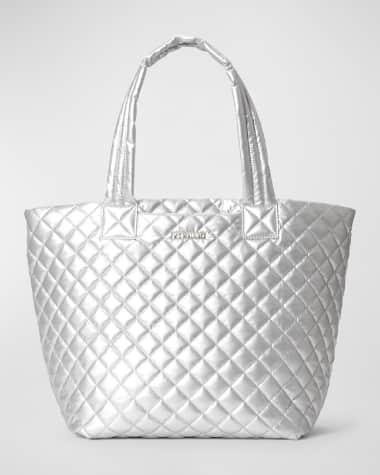 MZ WALLACE Metro Deluxe Medium Quilted Nylon Tote Bag