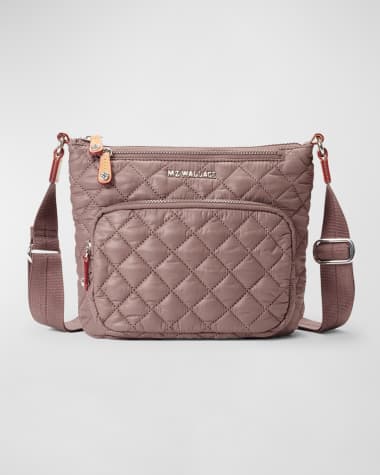 MZ WALLACE Metro Scout Deluxe Quilted Nylon Crossbody Bag