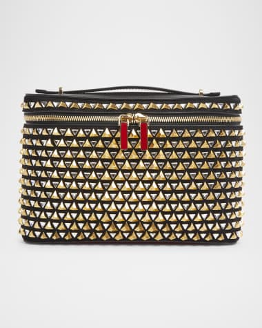Christian Louboutin Kypi Spike Leather Vanity Crossbody Bag