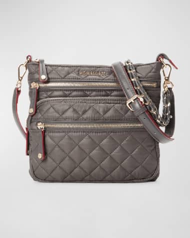 MZ WALLACE Downtown Crosby Zip Nylon Crossbody Bag