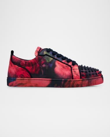 Christian Louboutin Men's Louis Junior Roses Loafers