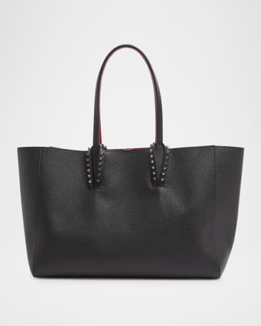 Christian Louboutin Cabata Soft Small Tote Bag in Grained Leather