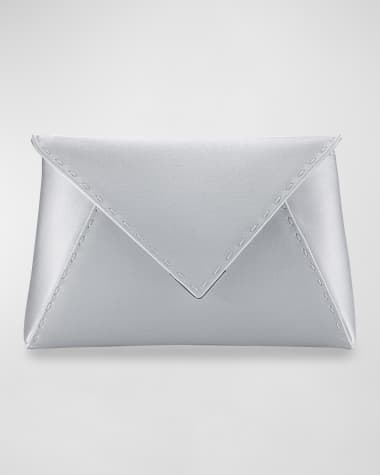 Tyler Ellis Lee Small Satin Pouchette Clutch Bag