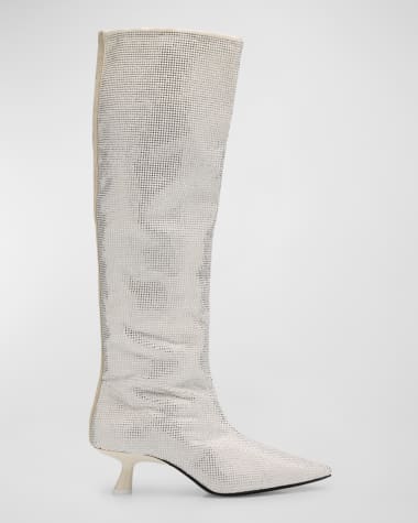 SIMONMILLER Kuki Crystal Vegan Tall Boots