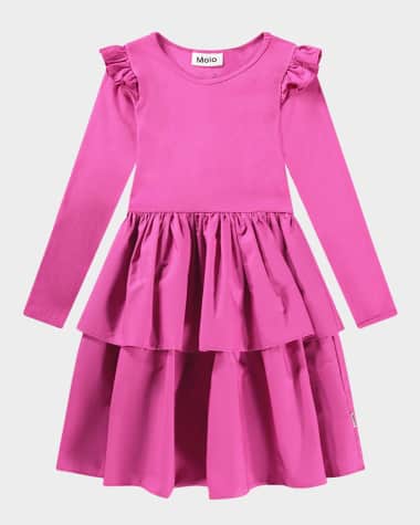 Molo Girl's Cathi Combo Dress, Size 3T-6