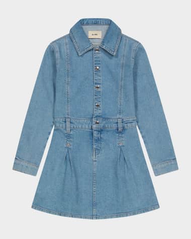 DL1961 Girl's Manning Denim Dress, Size S-16