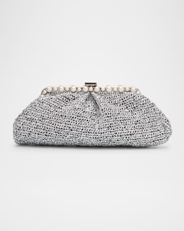 BTB Los Angeles Gem Pearly Multicolor Clutch Bag