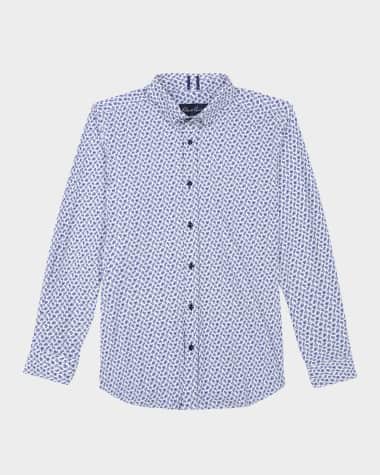 Robert Graham Men's Harlan Micro-Paisley Sport Shirt