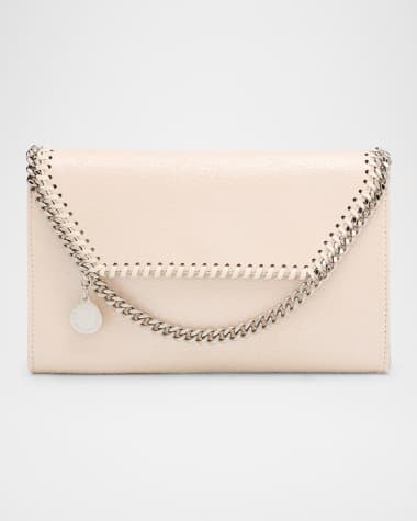 Stella McCartney Falabella Mini Shiny Recycled Vegan Leather Crossbody Bag