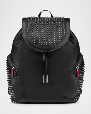 Christian Louboutin Men's Funky Spikes Leather Backpack