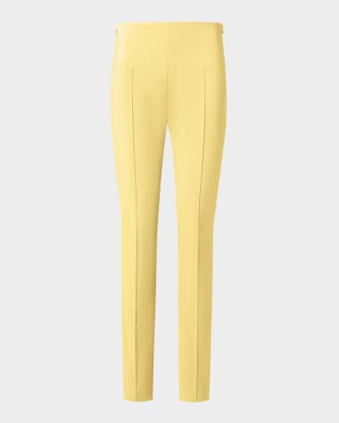 Akris Melissa Stretch Techno Slim Leg Pants