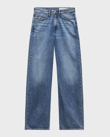 Rag & Bone Featherweight Logan Wide-Leg Jeans