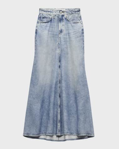 Rag & Bone Liquid Miramar Maxi Skirt