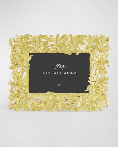 Michael Aram Dahlia Picture Frame, 4" x 6"