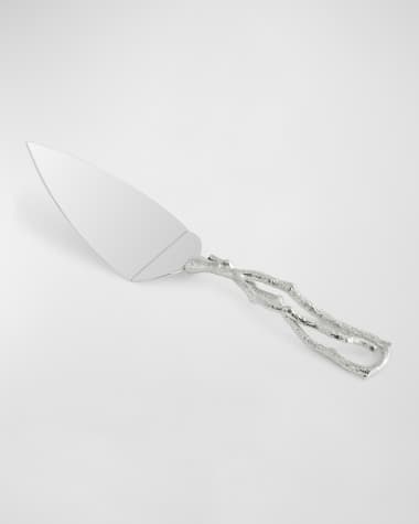 Michael Aram Pomegranate Silver & Gold Cake Knife