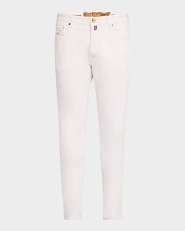Jacob Cohen Men's Bard Limited Edition Slim-Fit Five-Pocket Pants