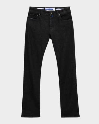 Jacob Cohen Men's Bard Slim-Fit Cotton and Cashmere Jeans