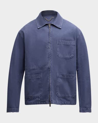 Golden Goose Men's Journey Dyed Workwear Jacket