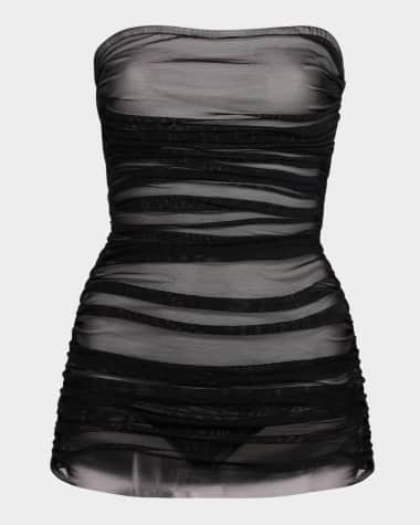Norma Kamali Bill Strapless One-Piece Swimsuit