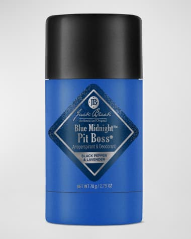 Jack Black Blue Midnight Pit Boss Antiperspirant and Deodorant, 2.75 oz.