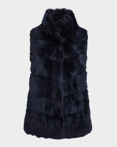 Gorski Reversible Merinillo Lamb Shearling Vest