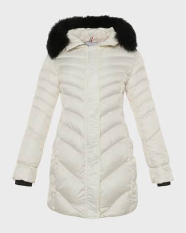 Gorski Apres-Ski Jacket With Detachable Toscana Lamb Shearling Hood Trim