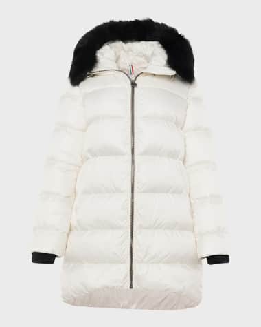 Gorski Apres-Ski Jacket With Detachable Toscana Lamb Shearling Hood Trim