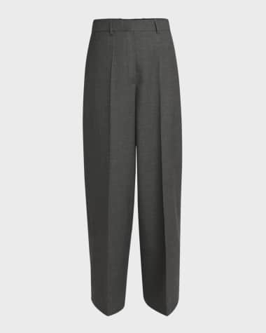 Givenchy Tailored Straight-Leg Wool Trousers