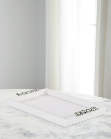John-Richard Collection Muse Gemstone Handle Tray