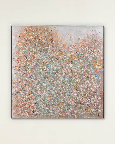 John-Richard Collection "Dancing Pigments II" Original Painting by Teng Fei