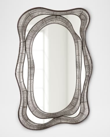 John-Richard Collection Enclave 70" Wall Mirror, Large