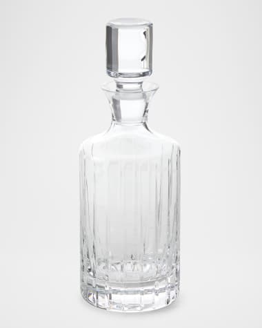 Neiman Marcus Cut Glass Decanter, 26 oz.