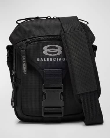 Balenciaga Men's Unity Pouch Crossbody Bag