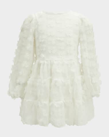 Bardot Junior Girl's Sienna Floral Embellished Tiered Dress, Size 4-10