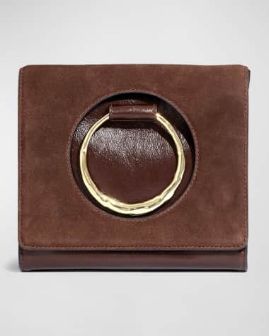 Alexis Bittar The Hunter Convertible Mix Leather Crossbody Bag