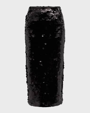 Toccin Leilani Paillette Pencil Skirt