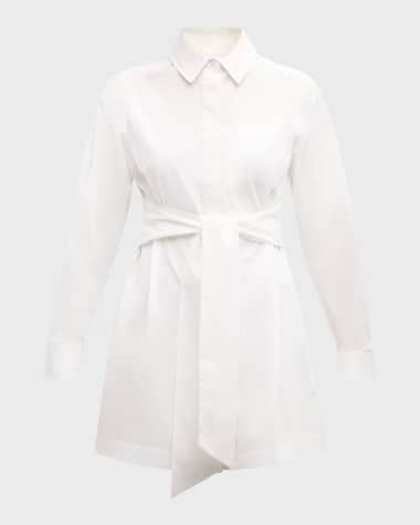 Toccin Gabriella Tie-Front Shirtdress