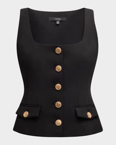 Toccin Georgia Scoop-Neck Vest