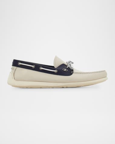 Ferragamo Men's Bahia Boat Shoes