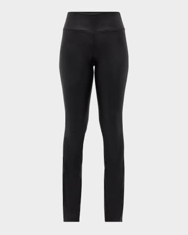 SPRWMN Micro Flare Leather Pants