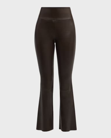 Superwoman leather leggings clearance