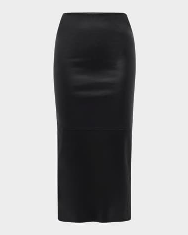SPRWMN Leather Tube Skirt