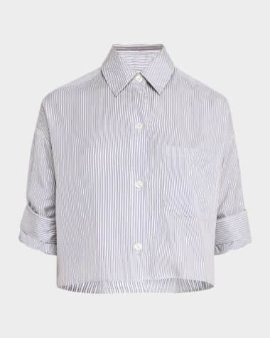 TWP Next Ex Striped Button-Front Shirt